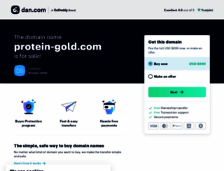 protein-gold.com screenshot