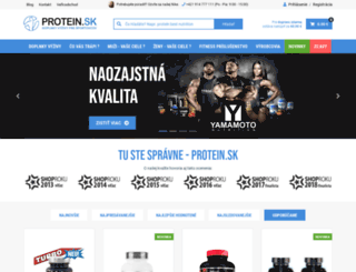 protein.sk screenshot