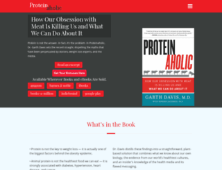 proteinaholic.com screenshot