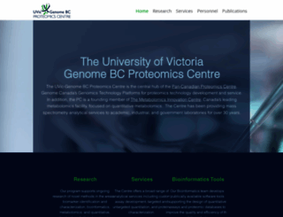 proteincentre.com screenshot