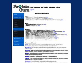 proteinguru.com screenshot