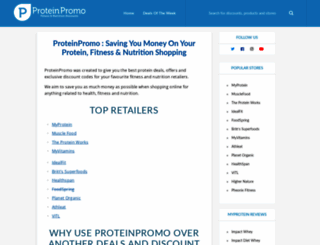 proteinpromo.com screenshot