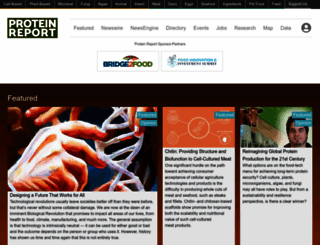 proteinreport.org screenshot