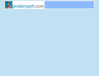 proteinspill.com screenshot