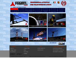 protel-antennas.com screenshot