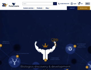 proteogenix.science screenshot