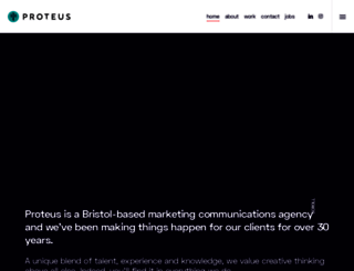 proteus-uk.com screenshot