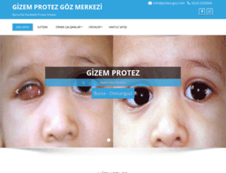 protez-goz.com screenshot
