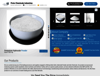 protochemicalindustries.com screenshot