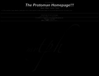 protoman.com screenshot