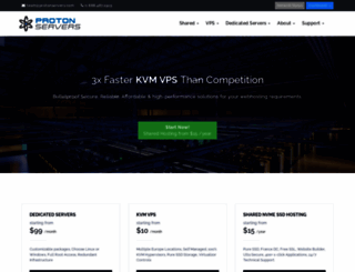 protonservers.com screenshot