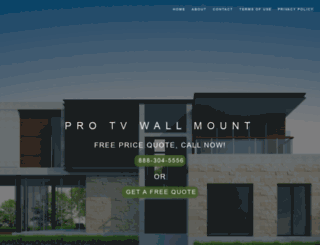 protvwallmount.com screenshot