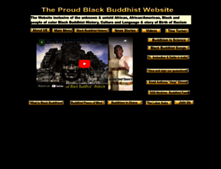 proudblackbuddhist.org screenshot