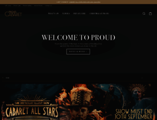 proudcabaretcity.com screenshot