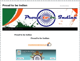 proudtobeindian.in screenshot
