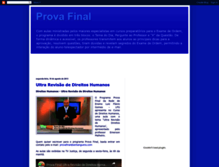 prova-final.blogspot.com.br screenshot