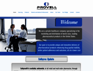 provellpharma.com screenshot