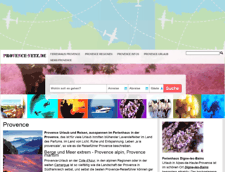 provence-netz.de screenshot
