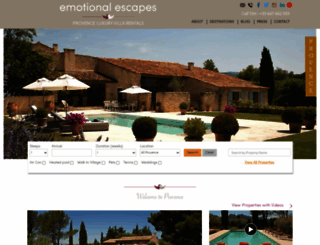 provence.emotional-escapes.com screenshot