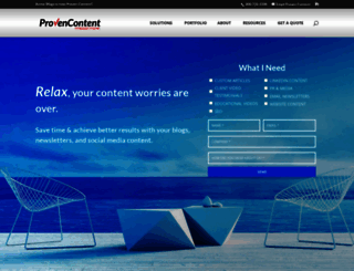 provencontent.com screenshot