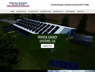 provenenergysystems.com screenshot