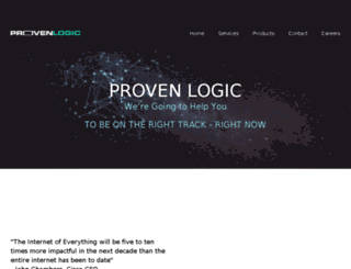 provenlogic.com screenshot