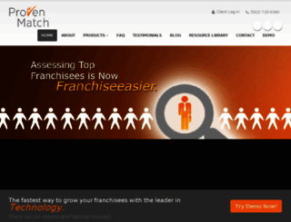 provenmatch.com screenshot