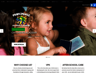 providencechildrensacademy.com screenshot