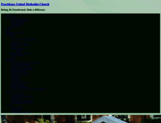 providenceumc.net screenshot