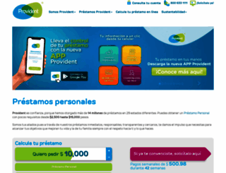provident.com.mx screenshot
