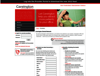 provider.careington.com screenshot