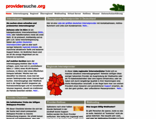 providersuche.org screenshot