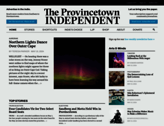 provincetownindependent.org screenshot