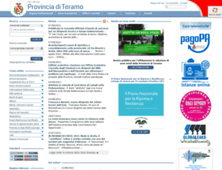 provincia.teramo.it screenshot