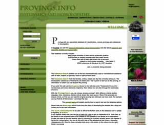 provings.info screenshot
