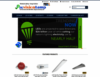 provisionlamp.com screenshot