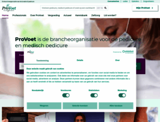 provoet.nl screenshot