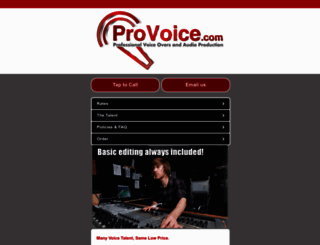 provoice.com screenshot