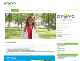 provomayor.com screenshot