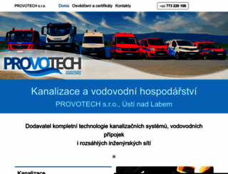 provotech.cz screenshot