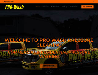prowashpressurecleaning.com screenshot