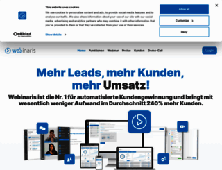 prowebinaronlinesolutions.com screenshot