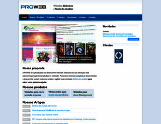 prowebs.com.br screenshot