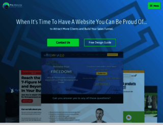 prowebsitecreators.com screenshot