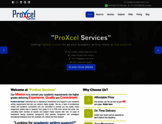 proxcelservices.co.uk screenshot