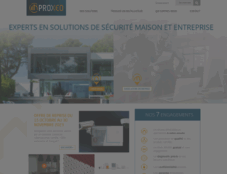 proxeo.fr screenshot