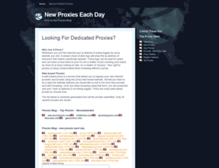 proxiesblog.com screenshot