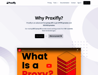 proxifly.com screenshot