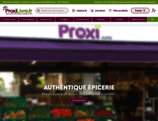 proxilivre.fr screenshot