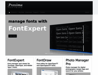 proximasoftware.com screenshot